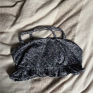 FP Movement by Free People Dark Floral Sports Bra